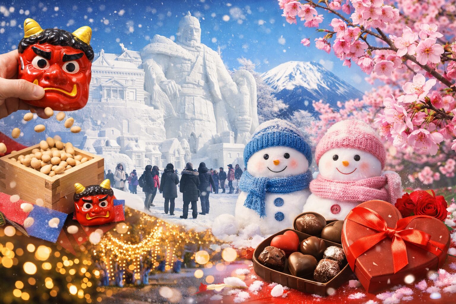 日本の2月のイベント行事