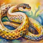 まだら模様の蛇