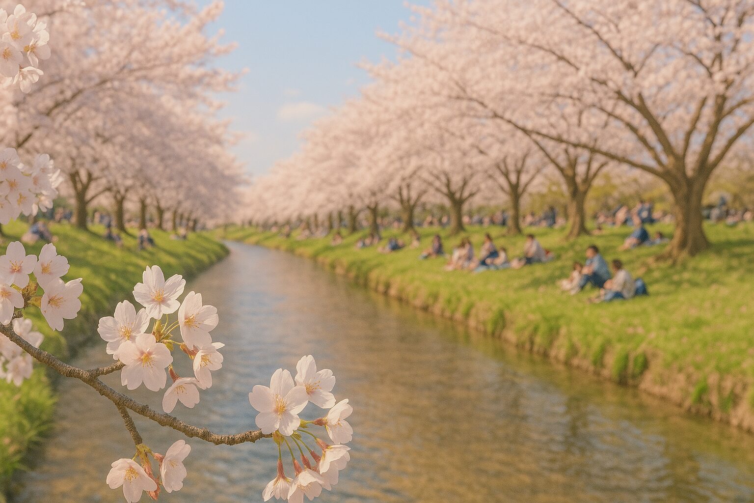 4月のお花見風景