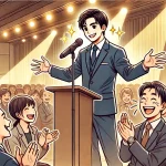 1分間スピーチで盛り上げ上手な人