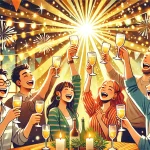 乾杯を楽しくしている人たち