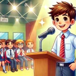 委員会立候補のスピーチ