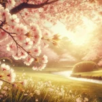 4月の柔らかい雰囲気と桜