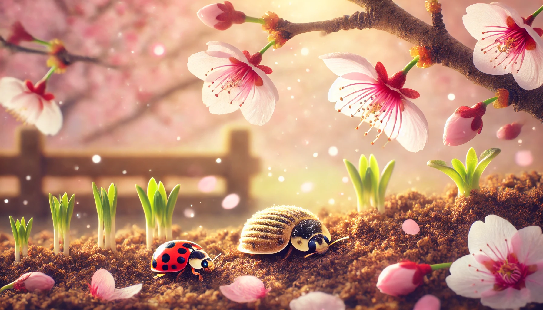 啓蟄のイメージ風景