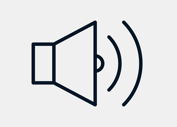 声のボリューム