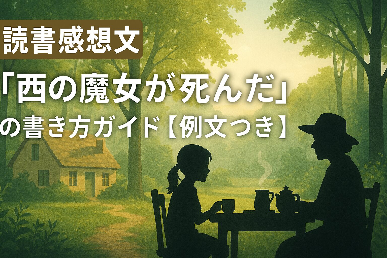 「西の魔女が死んだ読書感想文