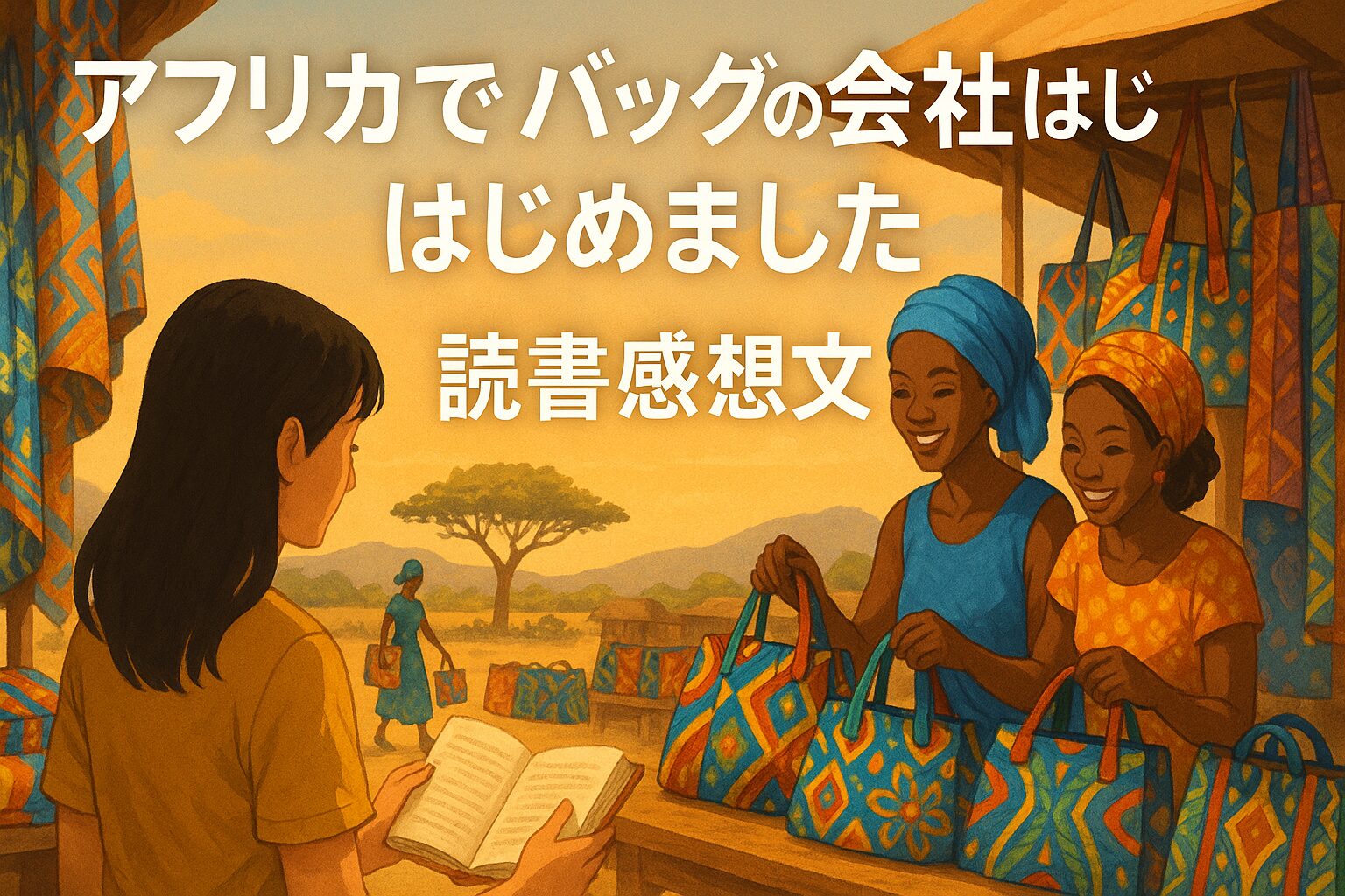 アフリカでバッグの会社はじめました読書感想文