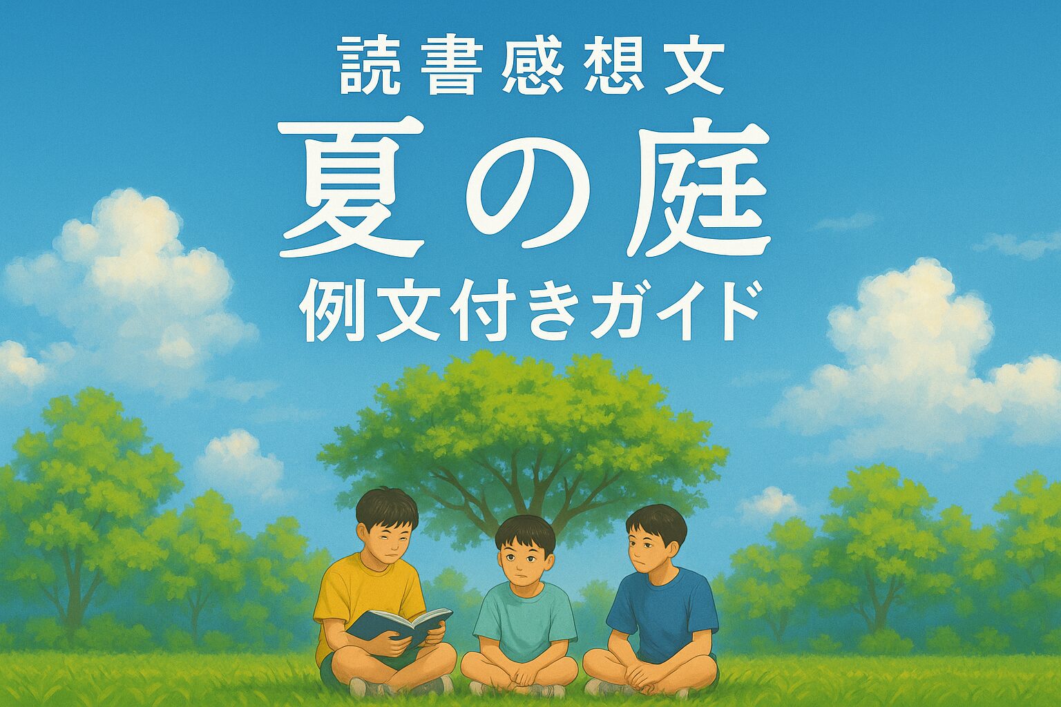 読書感想文夏の庭