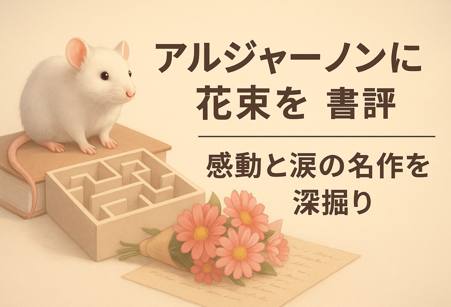 アルジャーノンに花束を読書感想文