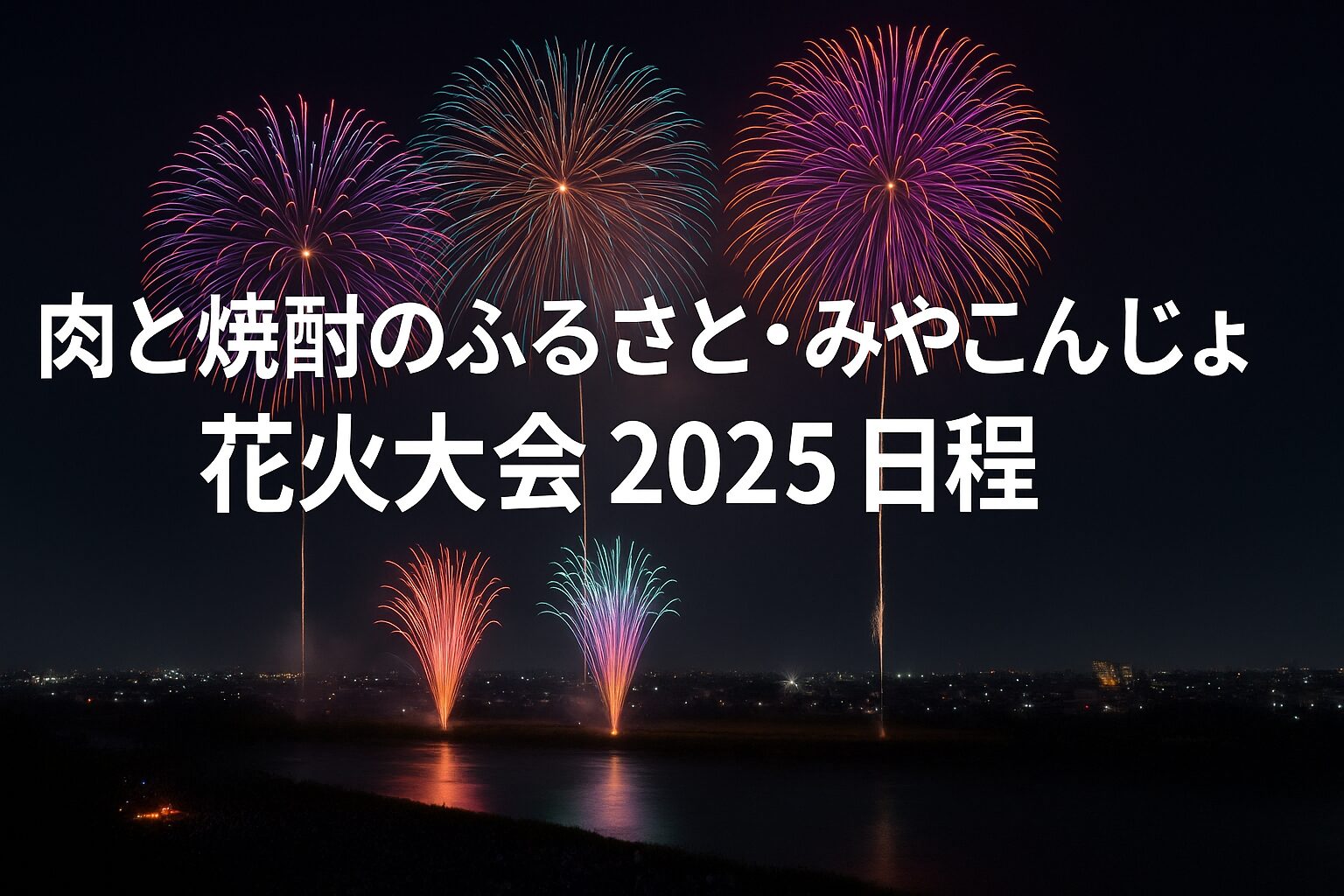 みやこんじょ花火大会 2025 日程