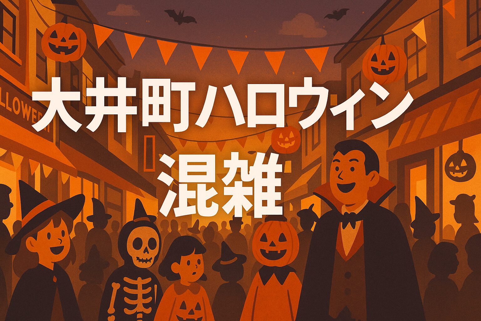 大井町ハロウィン 混雑