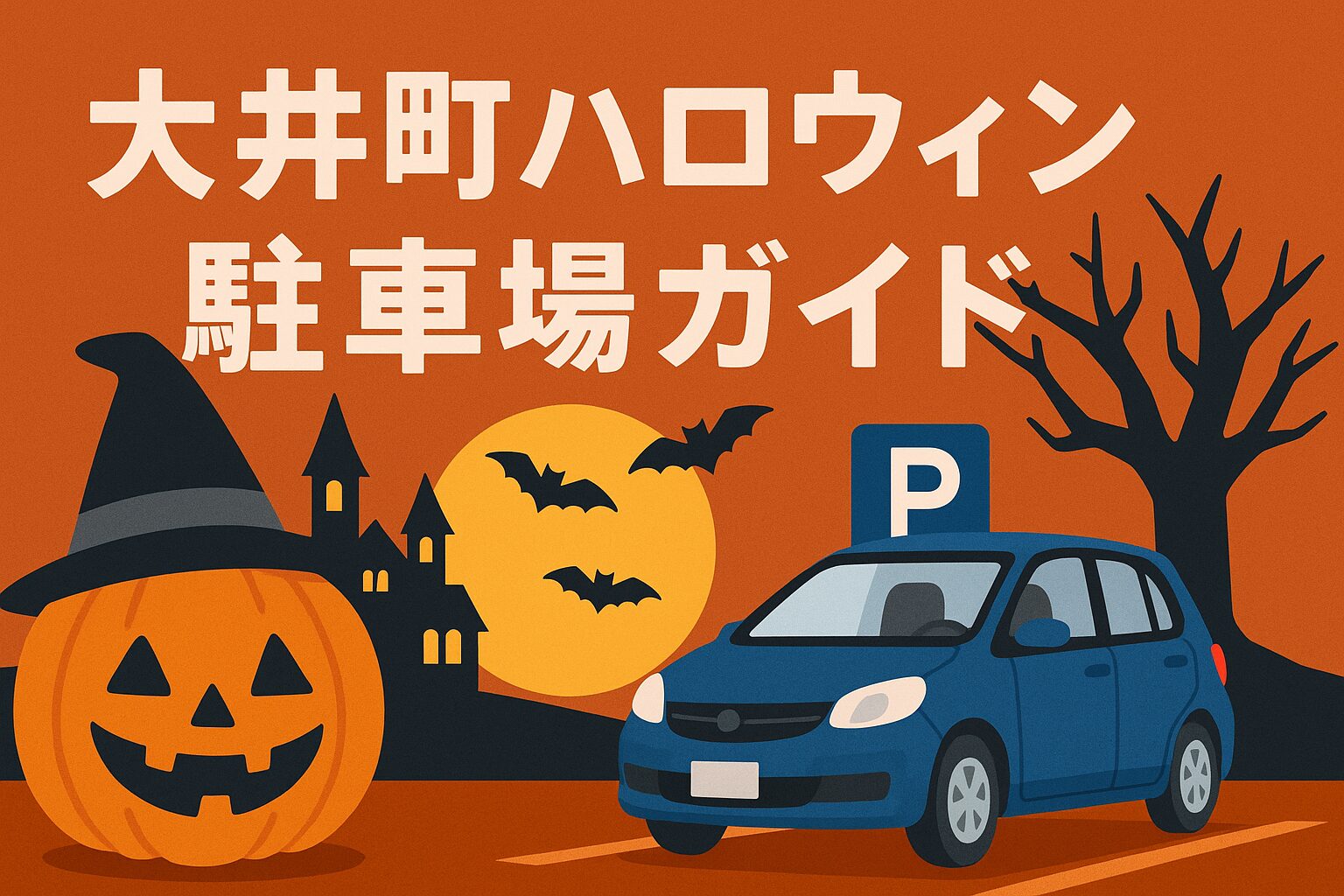 大井町ハロウィン 駐車場