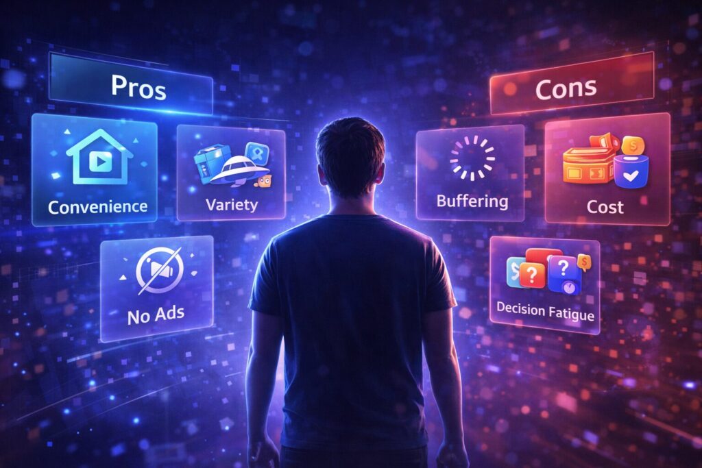 動画配信サービスのメリット・デメリット