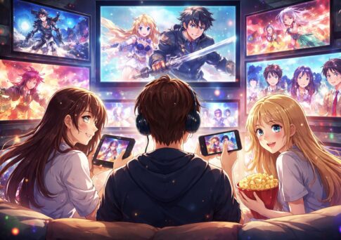 アニメに強い動画配信サービス比較