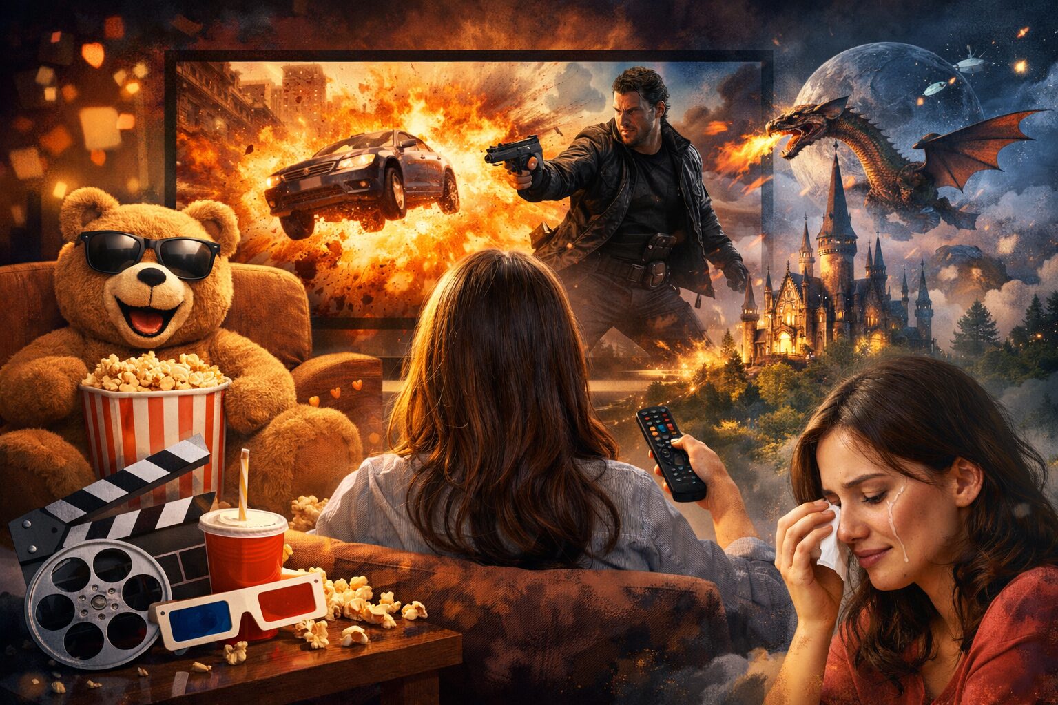 ストレス発散におすすめの映画