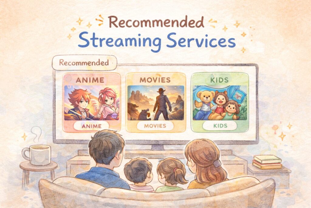 おすすめ動画配信サービス