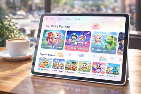 動画配信サービスとタブレット端末