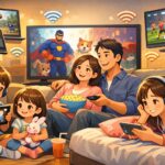 動画配信サービスの家族共有