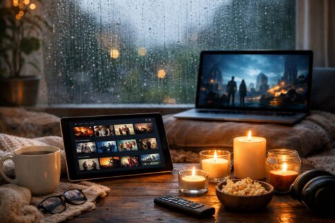 雨の日の映画見放題サービス