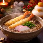 年越しそばの画像