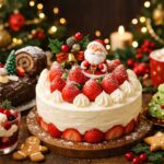 クリスマスケーキの画像
