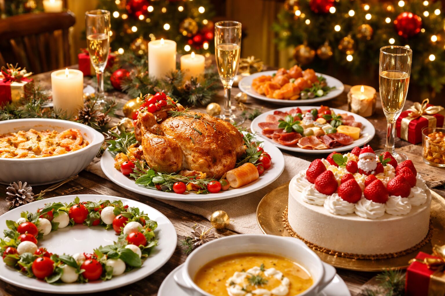 クリスマスディナーのアイデア