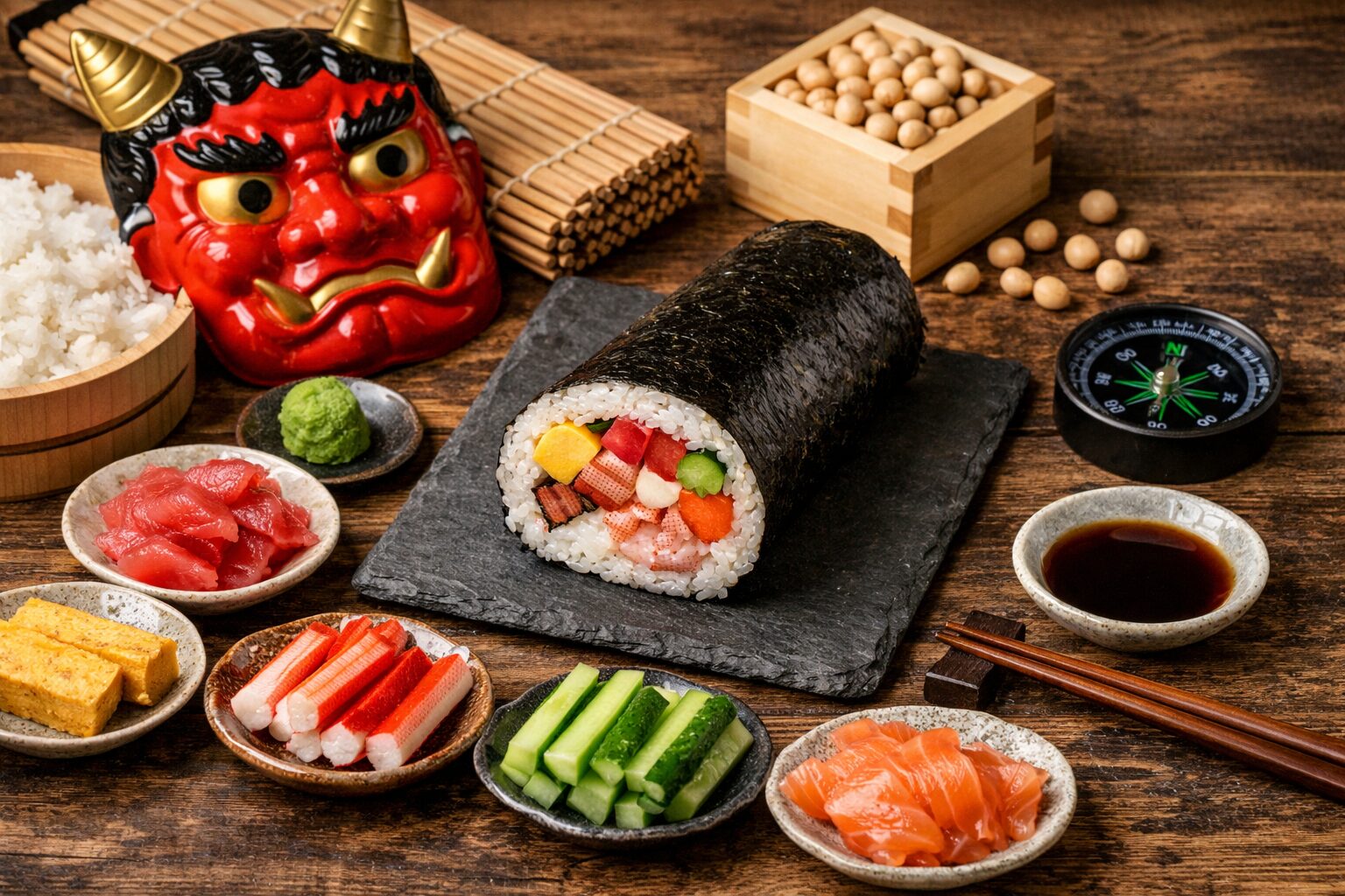 恵方巻きの作り方