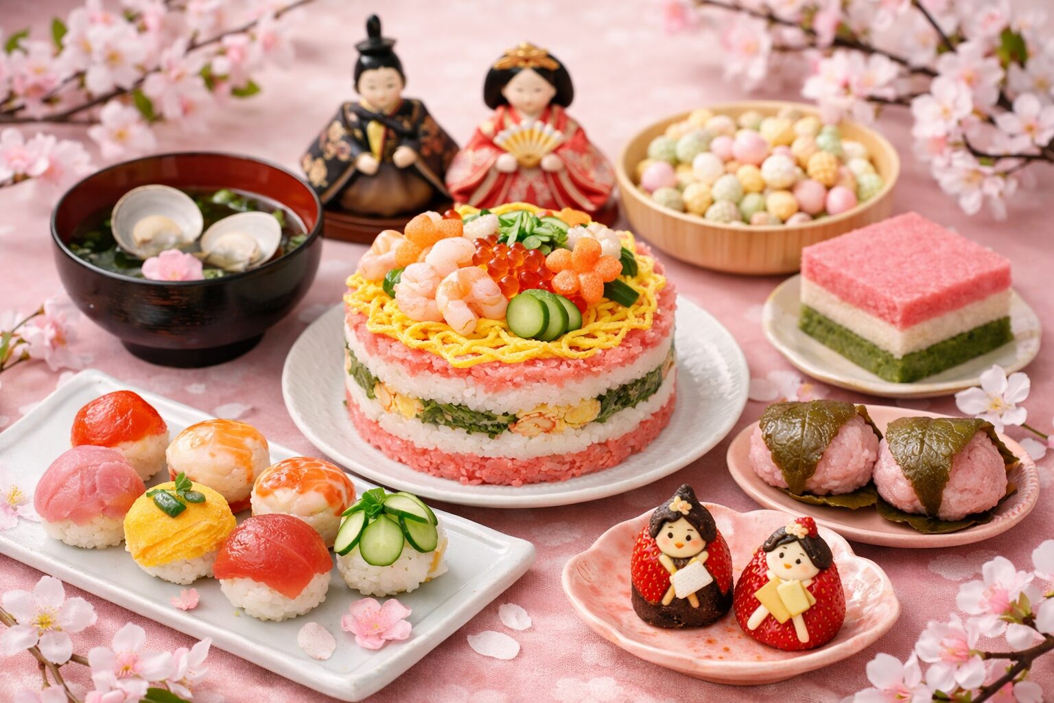 ひな祭りの食べ物