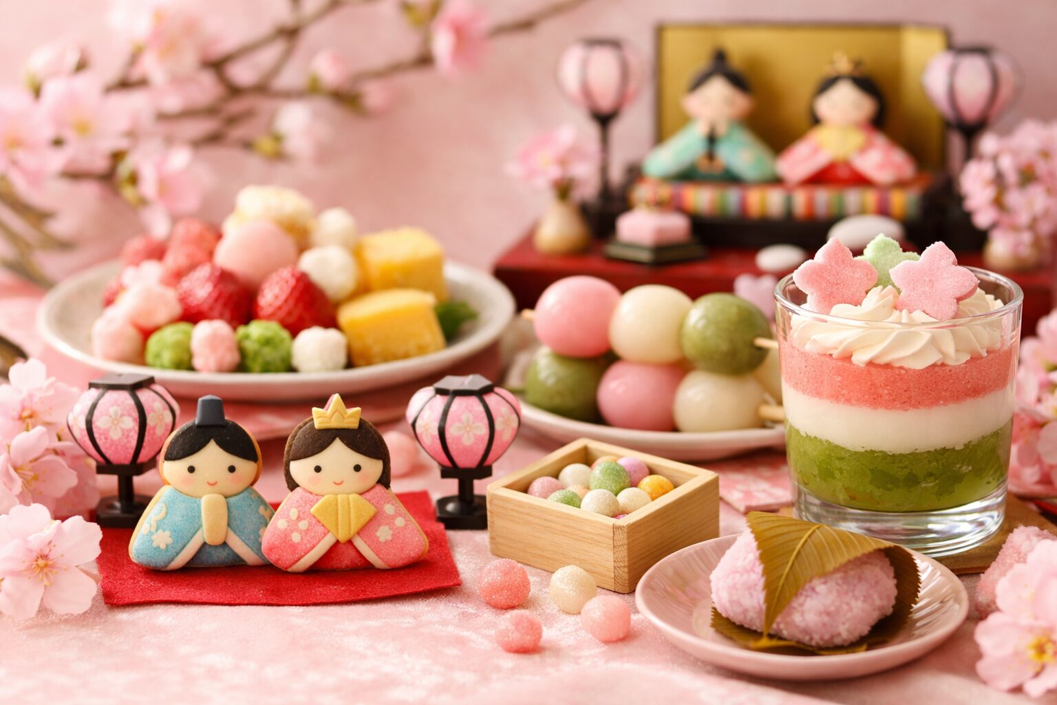ひな祭りのお菓子