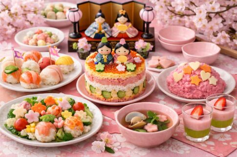 ひな祭りの子供のメニュー