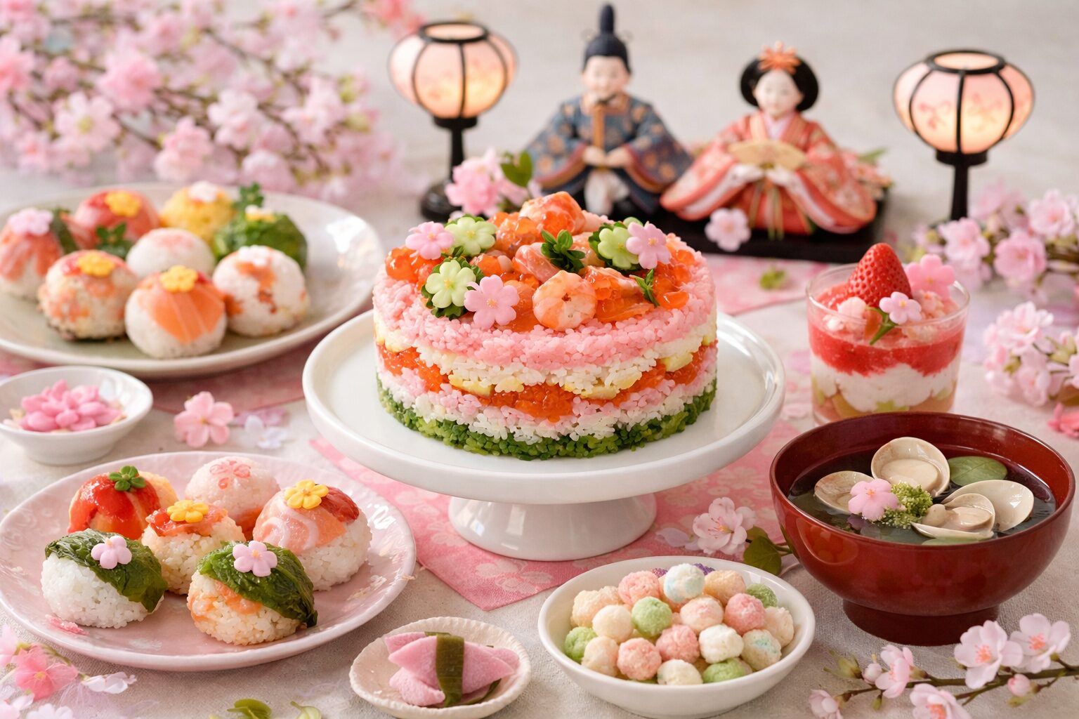 ひな祭りのメニュー