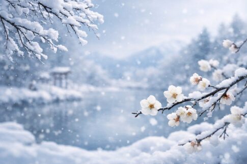 寒中見舞い　喪中