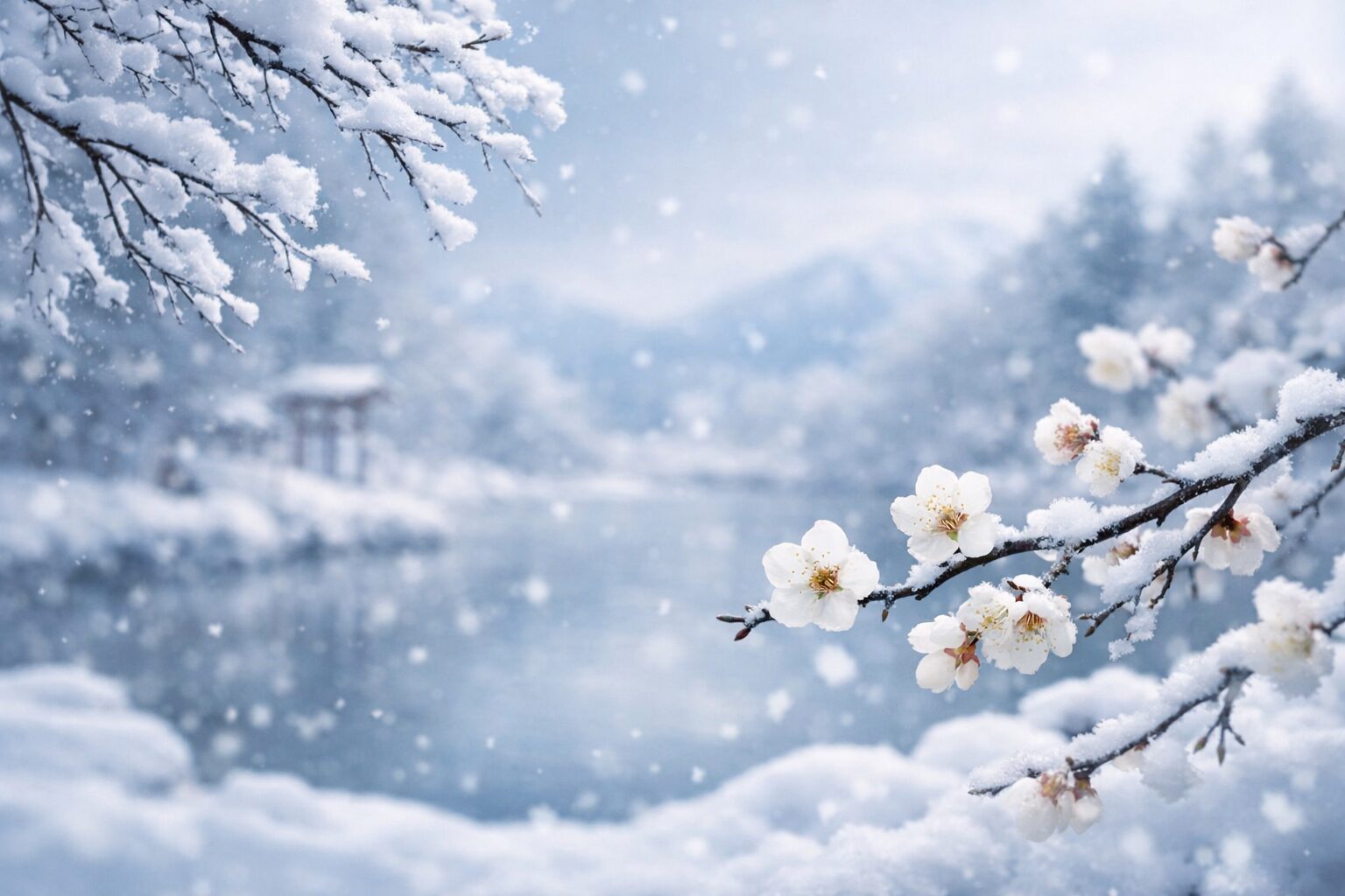 寒中見舞い　喪中