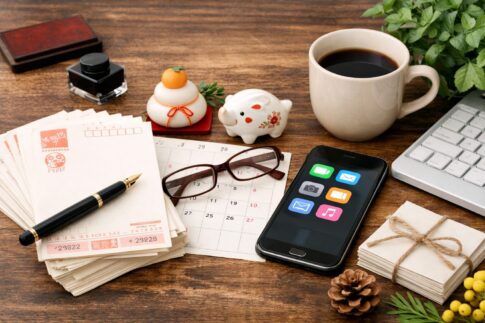 年賀状じまい４０代