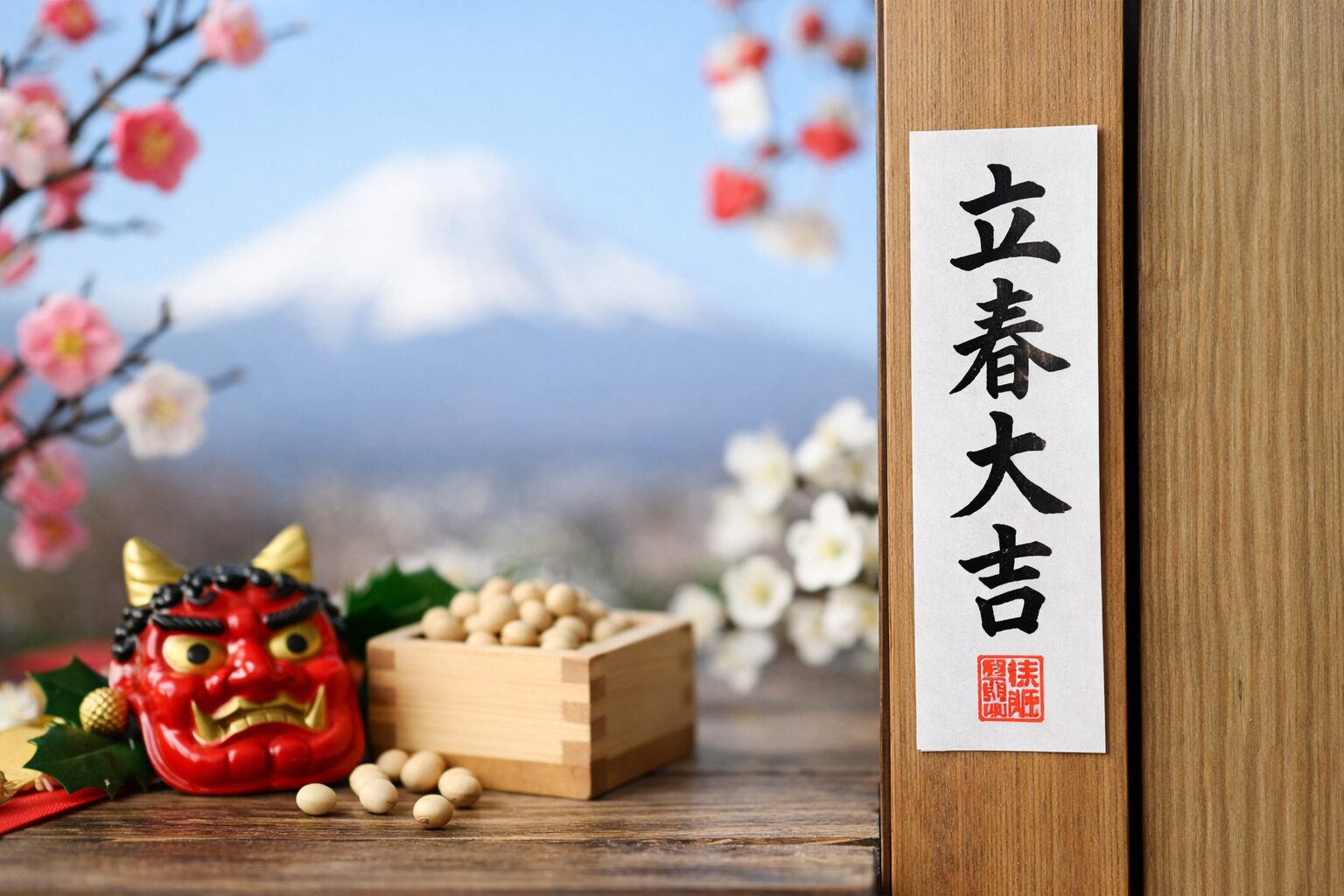 立春大吉のお札