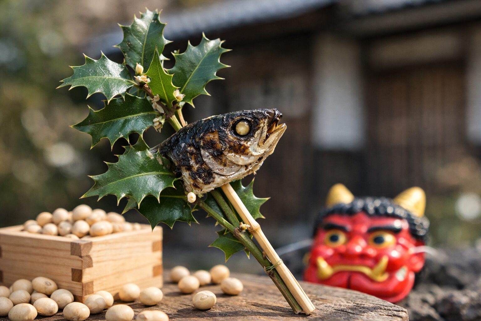 節分のヒイラギ