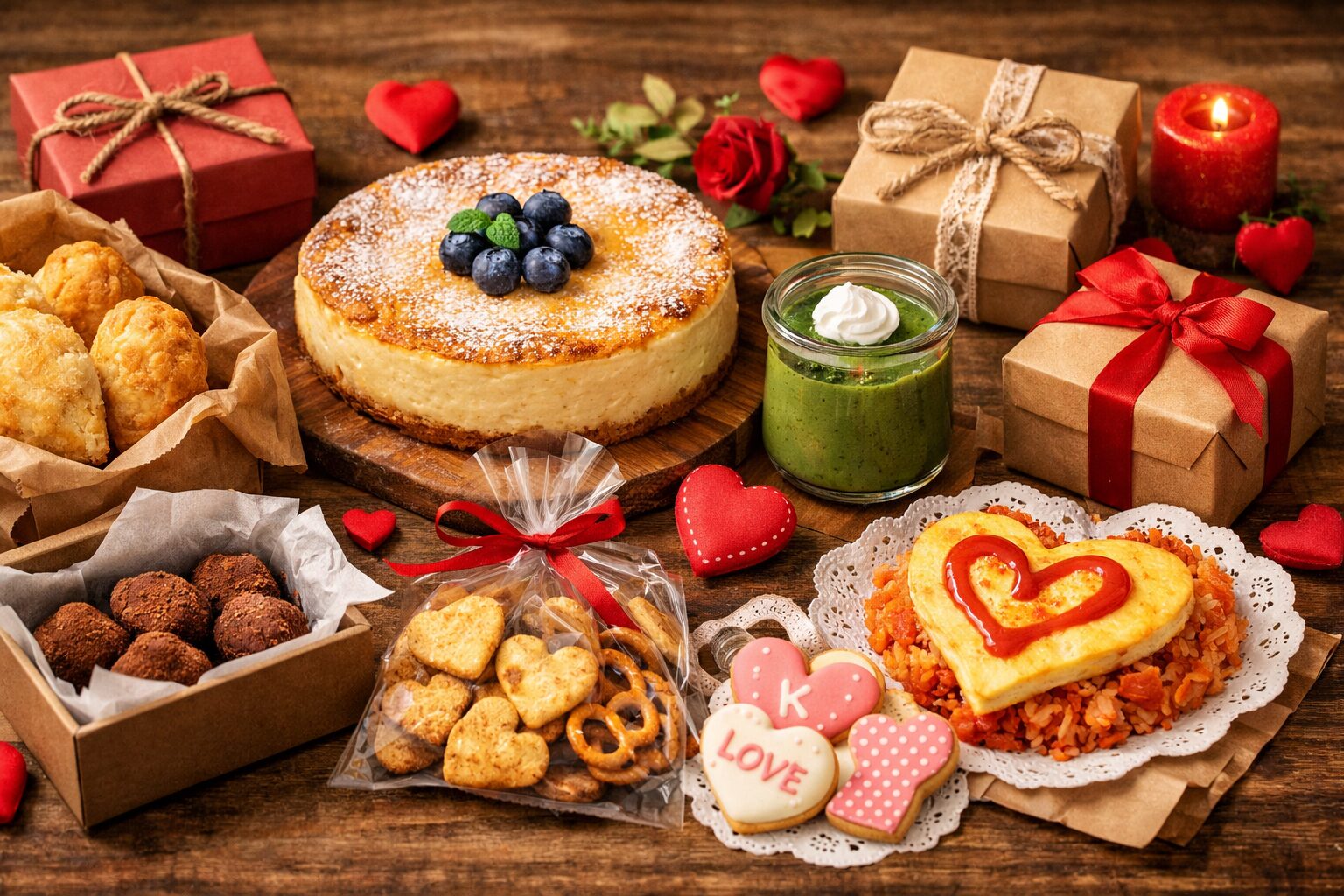 バレンタイン　手作り　彼氏