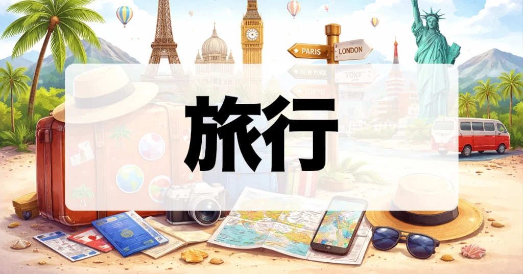 旅行　バナー