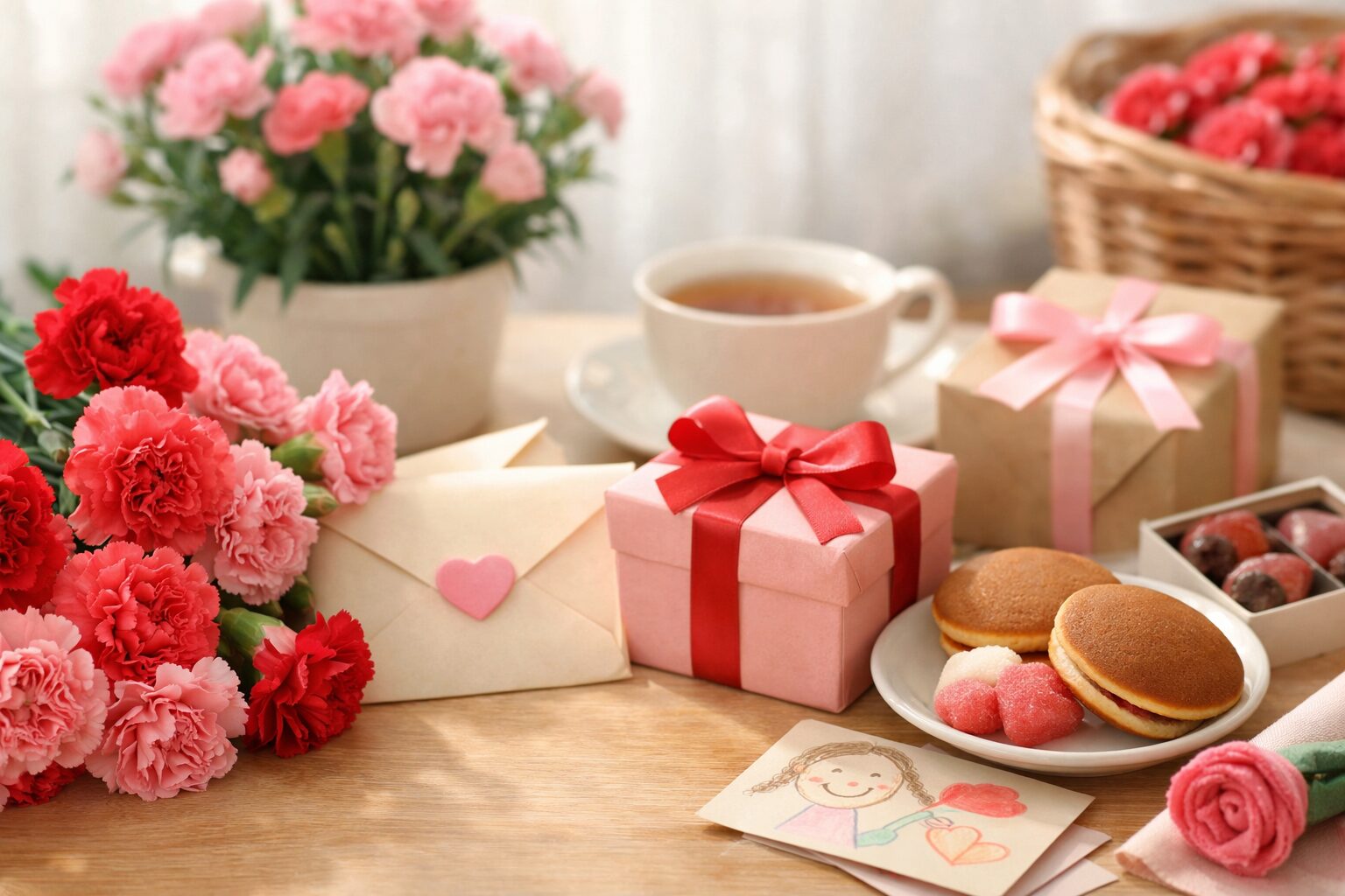 母の日のカーネーション