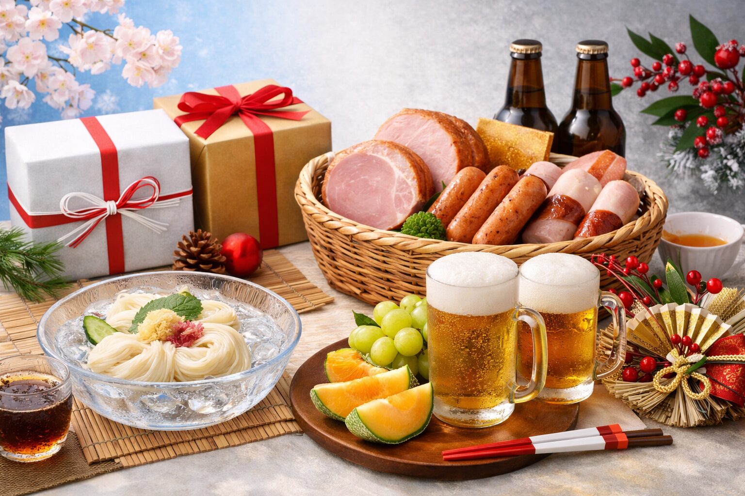 お歳暮とお中元