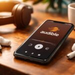 audibleバックグラウンド再生できない