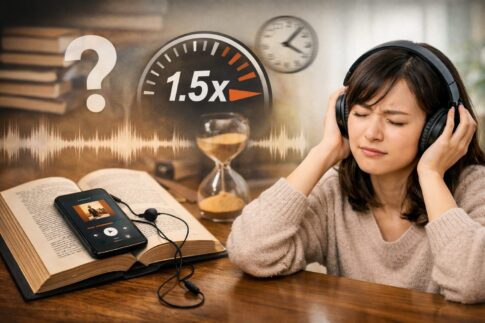 audibleが頭に入らない原因