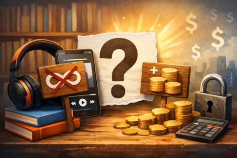 audibleは聴き放題ではない