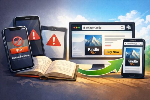 アマゾンkindle買えない