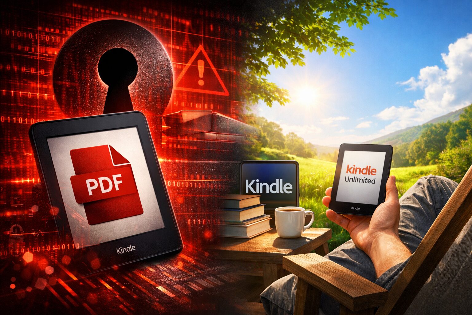 kindleのPDF化の法的リスク
